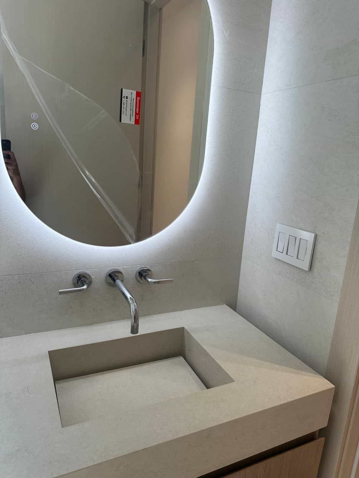 Before and after of a Bathroom remodeling by a plumber in Palmetto Bay